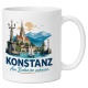 Tasse »Konstanz – Am Bodensee zuhause.«