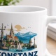 Tasse »Konstanz – Am Bodensee zuhause.«