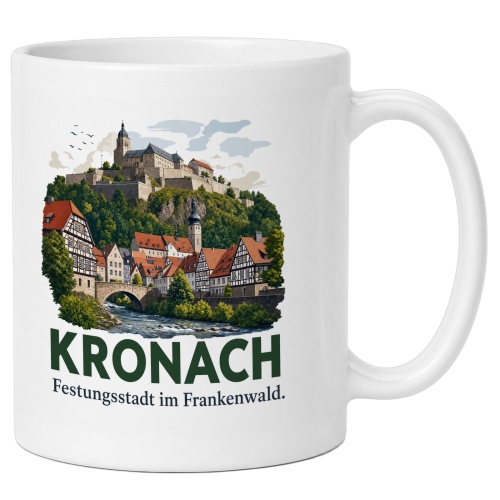 Tasse »Kronach – Festungsstadt im...