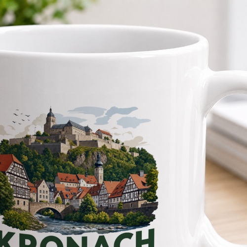 Tasse »Kronach – Festungsstadt im Frankenwald«