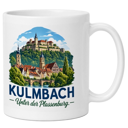 Tasse »Kulmbach – Unter der Plassenburg«