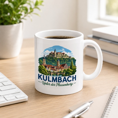 Tasse »Kulmbach – Unter der Plassenburg«
