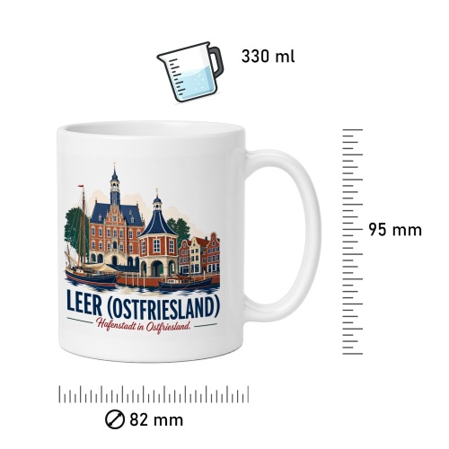Tasse »Leer (Ostfriesland)«