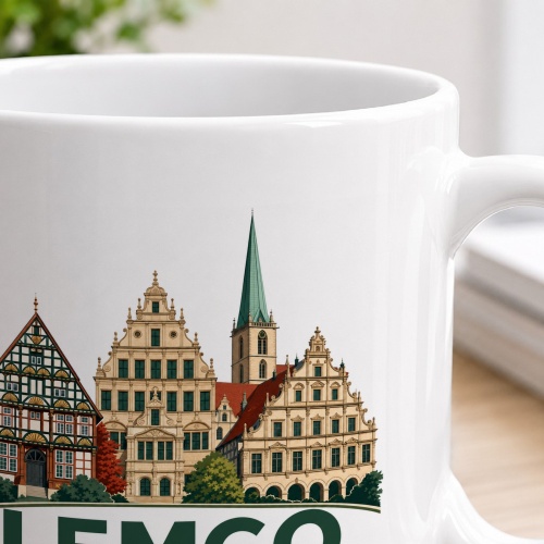 Tasse »Lemgo – Weserrenaissance mit Charakter«