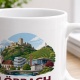 Tasse »Lörrach – Dreiländereck unter der Burg«