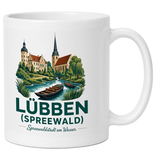 Tasse »Lübben – Spreewaldstadt am...