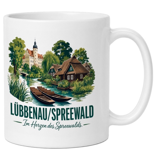 Tasse »Lübbenau/Spreewald – Im Herzen...