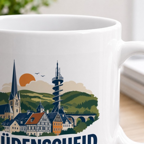 Tasse »Lüdenscheid – Bergstadt im Sauerland«