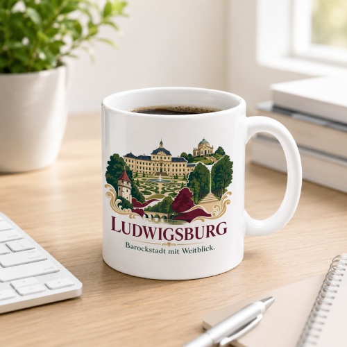 Tasse »Ludwigsburg – Barockstadt mit...