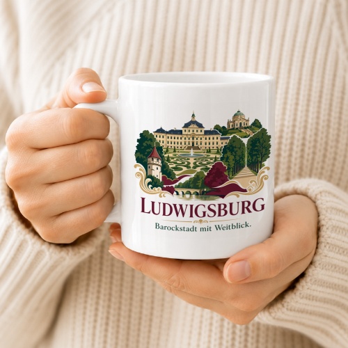 Tasse »Ludwigsburg – Barockstadt mit Weitblick«