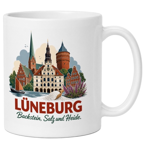 Tasse »Lüneburg – Backstein, Salz und...