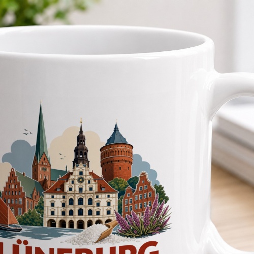 Tasse »Lüneburg – Backstein, Salz und Heide«