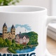 Tasse »Merzig – An der Saar zuhause.«
