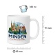 Tasse »Minden – Weser, Dom und Geschichte.«