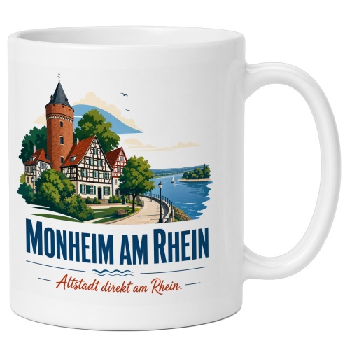 Tasse »Monheim am Rhein – Altstadt am...