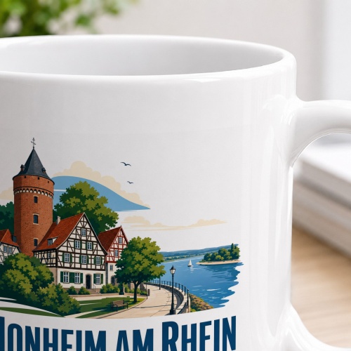 Tasse »Monheim am Rhein – Altstadt am Rhein«