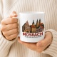 Tasse »Mosbach – Fachwerk im Odenwald«