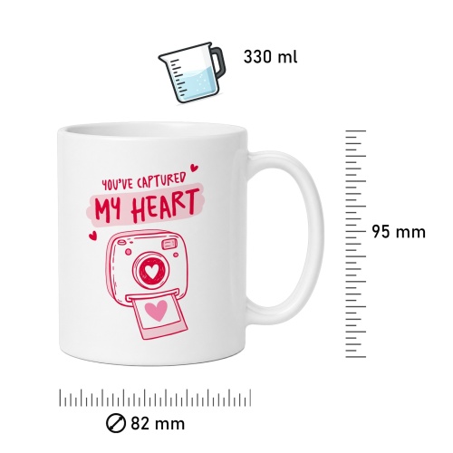 Tasse »Youve captured my heart«