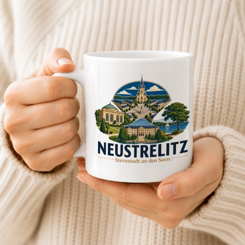 Tasse »Neustrelitz – Sternstadt an den Seen«