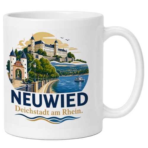 Tasse »Neuwied – Deichstadt am Rhein«