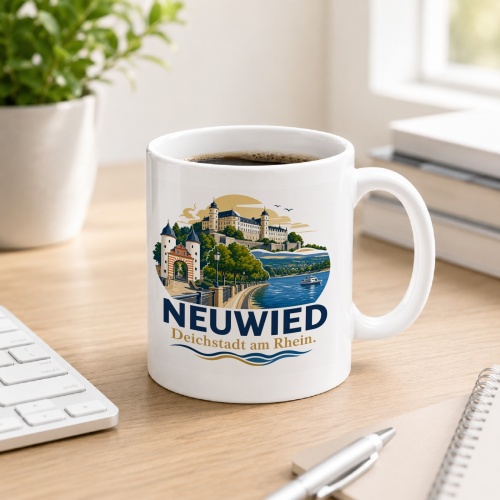 Tasse »Neuwied – Deichstadt am Rhein«