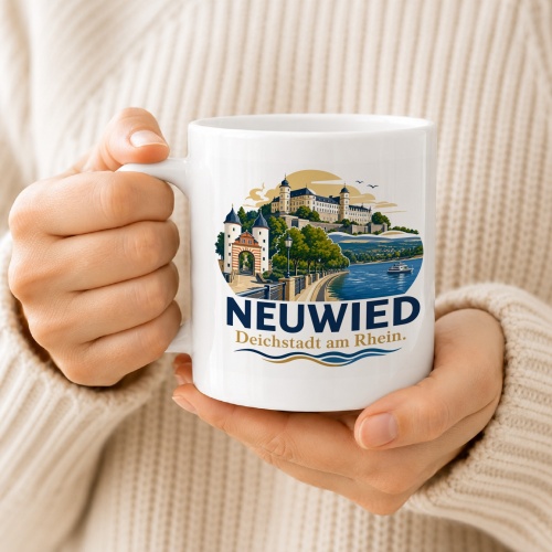 Tasse »Neuwied – Deichstadt am Rhein«