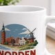 Tasse »Norden – Nordsee beginnt in Norden«