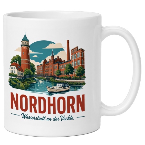 Tasse »Nordhorn – Wasserstadt an der...