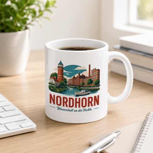 Tasse »Nordhorn – Wasserstadt an der...