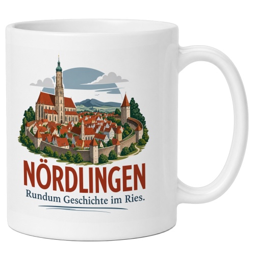 Tasse »Nördlingen – Rundum Geschichte im...