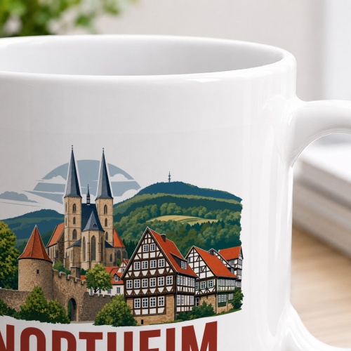 Tasse »Northeim – Fachwerk zwischen Harz und Solling«
