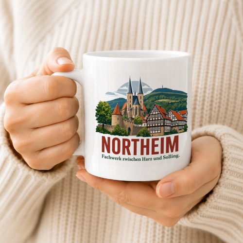 Tasse »Northeim – Fachwerk zwischen Harz und Solling«