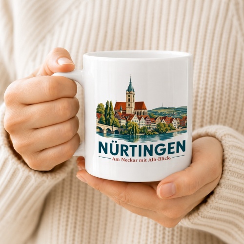Tasse »Nürtingen am Neckar mit Alb-Blick«