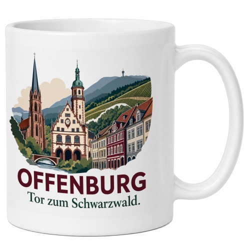 Tasse »Offenburg – Tor zum Schwarzwald«