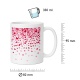 Tasse »Herzregen – rote & pinke Herzen«