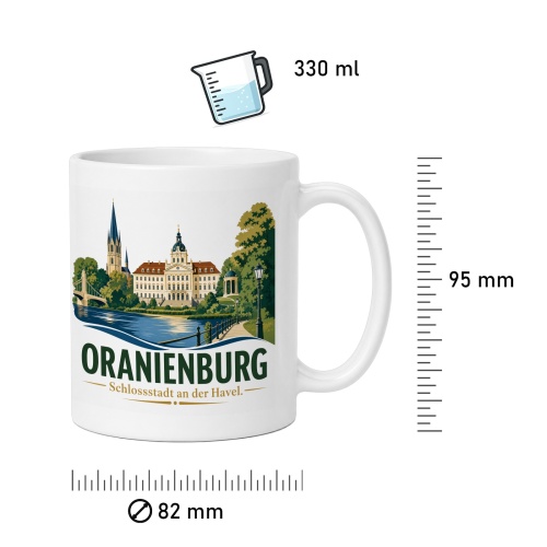Tasse »Oranienburg – Schlossstadt an der Havel«