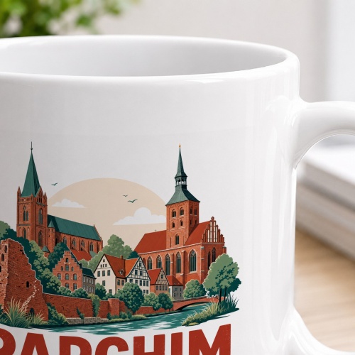 Tasse »Parchim – Backsteinstadt an der Elde«