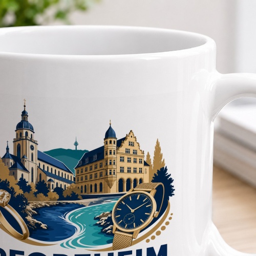 Tasse »Pforzheim – Goldstadt am Schwarzwald«