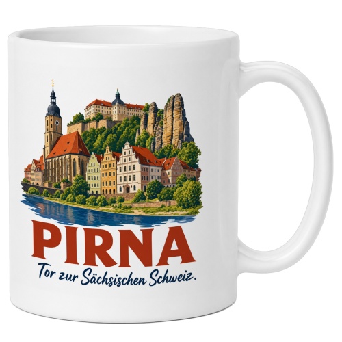 Tasse »Pirna – Tor zur Sächsischen...