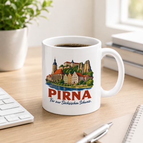 Tasse »Pirna – Tor zur Sächsischen Schweiz«
