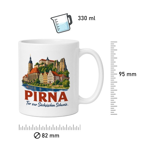 Tasse »Pirna – Tor zur Sächsischen Schweiz«