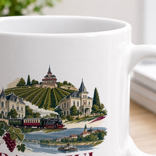 Tasse »Radebeul – Weinestadt im Elbtal«