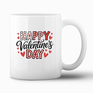 Tasse "Happy valentines day"