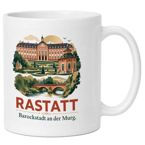 Tasse »Rastatt – Barockstadt an der Murg«