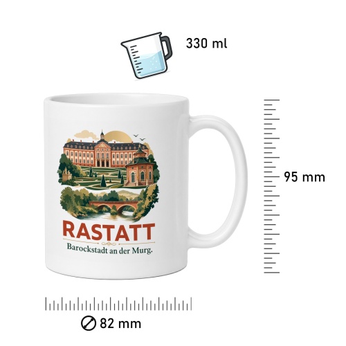 Tasse »Rastatt – Barockstadt an der Murg«
