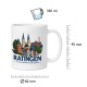 Tasse »Ratingen – Zwischen Rheinland und Bergischem.«