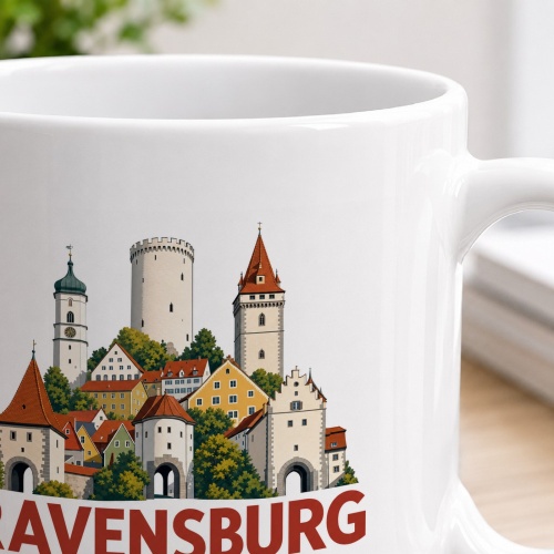 Tasse »Ravensburg – Stadt der Türme und Tore«