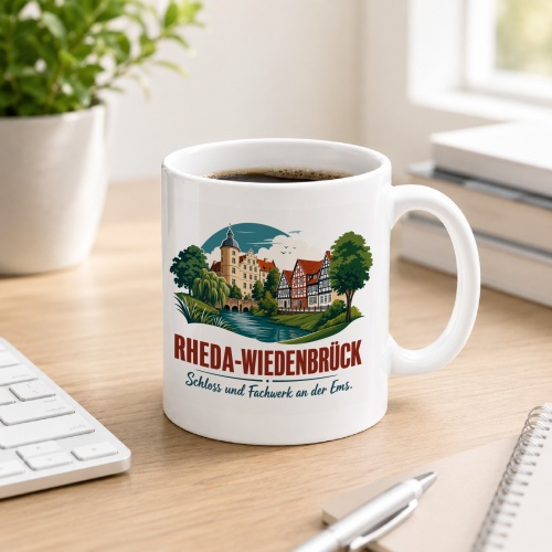 Tasse »Rheda-Wiedenbrück – Schloss &...