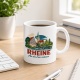 Tasse »Rheine – An der Ems zuhause.«