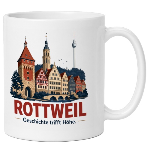 Tasse »Rottweil – Geschichte trifft...